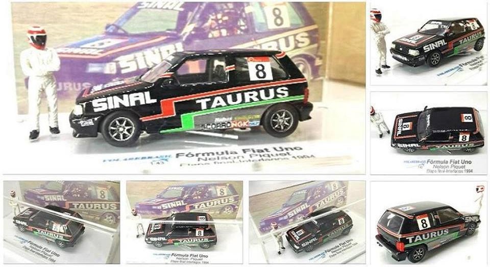 FIAT UNO TURBO COPA ONIX JEANS NELSON PIQUET 1994